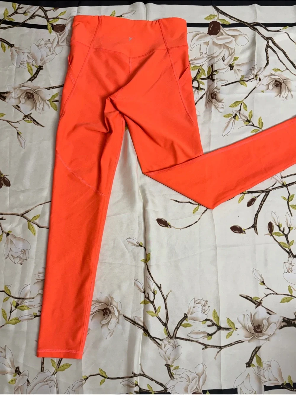Old Navy Bright Coral Girls' Active Leggings